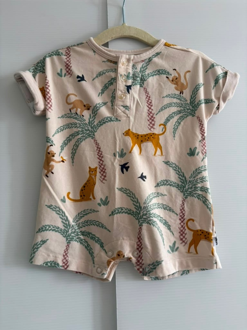 Little Sleepies “Wild Escape” Bamboo Romper | size 0-3 months